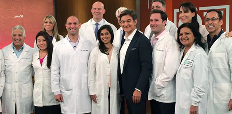 Dr Froum with Dr Oz and Other Doctors